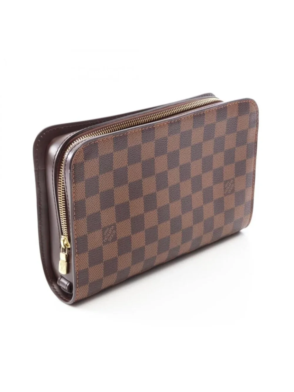 Louis Vuitton Clutch Saint Canvas Leather